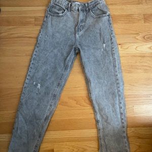 Zara grey wash jeans